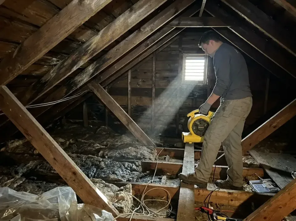 attic-water-damage-drying-proc-007 — frequently asked questions, Emergency Water Extraction & 24/7 Flood Response in Buckeye…